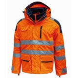 thumbnail of U-Power - Parka imperméable orange haute visibilité BACKER Orange Taille XL