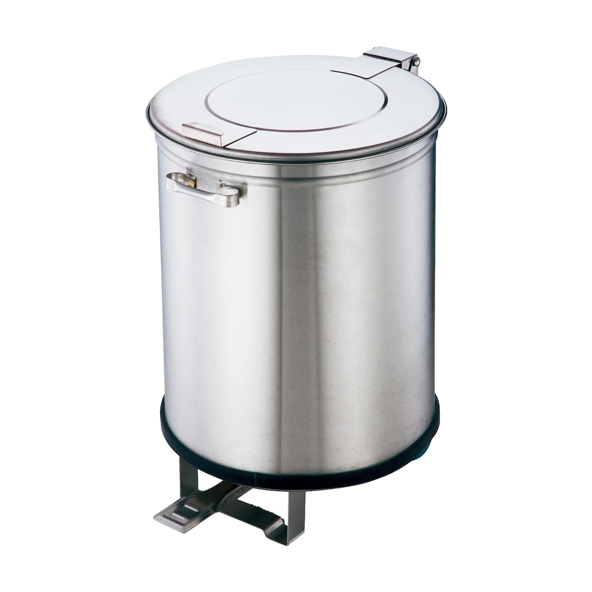 Poubelle en inox à pédale 100 litres – Hygiène pro et grande capacité