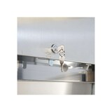 thumbnail of Armadio refrigerato ventilato full optional porta vetro capacità 700 lt temp. da +2°C a +8°C – classe B