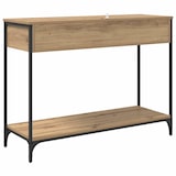 thumbnail of Table console avec tiroir Chêne artisanal 100 x 34,5 x 75 cm Modèle Nuit