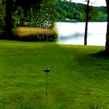 thumbnail of LED Solarstab FEUERWERK Gartendeko 90 warmweiße LED H: 100cm Dämmerungssensor