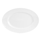 thumbnail of Ovale Schale Nymphea 35 cm - Weiß Oval Porzellan Tisch Passion 35x24 cm