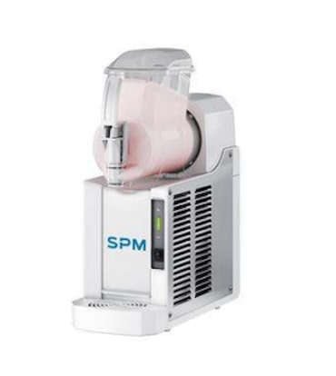 Machine à sorbet crème glacée milkshake une cuves 2 litres 160X385X473 NINA 1