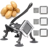 thumbnail of Cortador de Batatas e Legumes Profissional Manual com 3 Lâminas de Corte