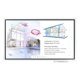 thumbnail of Samsung WM55R-W Digital Beschilderung Flachbildschirm 139,7 cm (55 Zoll) LED 4K Ultra HD Weiß Touchscreen