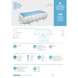 thumbnail of `Power Steel Frame Pool Komplett-Set, eckig`