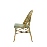 thumbnail of Silla de terraza TURGOT - Chevrones verdes