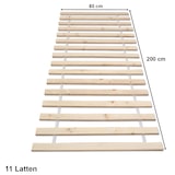 thumbnail of Rolllattenrost 90 x 200 cm 23 Latten (Premium B)