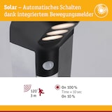 thumbnail of Paulmann Solar LED Pollerleuchte Soley Bewegungsmelder IP44 3000K 42lm Anthrazit 94252
