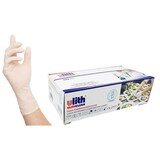 thumbnail of 100 Stück Ulith Latex-Einweghandschuhe puderfrei Größe S