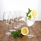 thumbnail of 6er Set VINISSI Wasser- & Weingläser 43cl - 031676