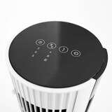 thumbnail of VASNER MilliFan Turmventilator schwarz weiß mit 3 Geschwindigkeitsstufen, Oszillation, Timer & Touch Display