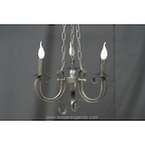 thumbnail of Lampara forja negra