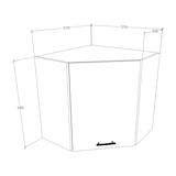 thumbnail of Eckschrank Küchenschrank Hängeschrank Küche Esilo