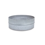 thumbnail of CAEXVEN Manguito de Unión de 160 mm de diámetro para Conductos de Estufas y Chimeneas de Leña en Acero Galvanizado - Serie Lisa y Flexible
