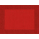 thumbnail of Duni Dunicel®-Tischset 30 x 40 cm Linnea Red, 500 Stk/Krt (1 x 500 Stk)