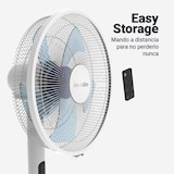 thumbnail of Ventilador de Pie Silencioso Blanco 25W | UNIVERSALBLUE