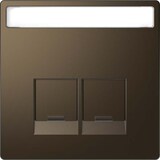 thumbnail of Merten Zentralplatte 2f.moccamet MEG4574-6052