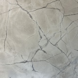 thumbnail of Restootab - Table Rome doré 70x70cm décor marbre venato chants laiton