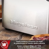 thumbnail of Magefesa Rise Digit - Tostadora, 925 W, 2 Rebanadas, 7 Niveles de Tostado, Funciones Parar, Descongelar y Calentar, Expulsión Automática