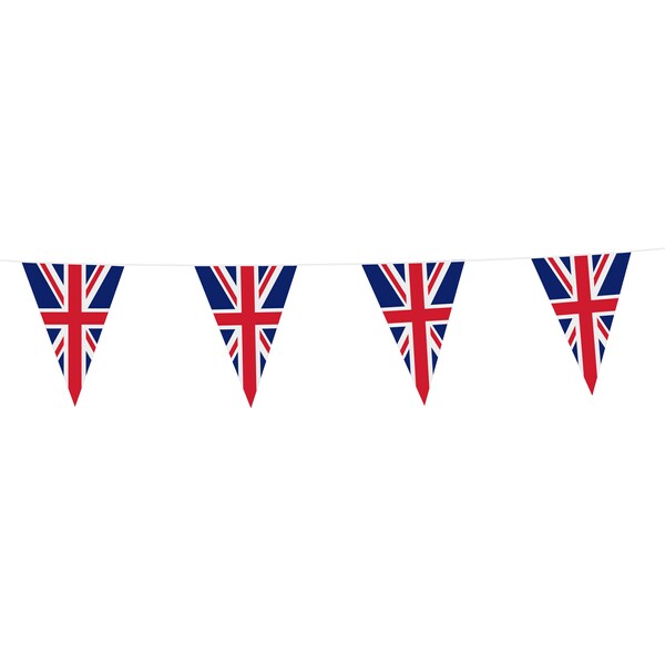 England Großbritannien Wimpelkette 10m Union Jack