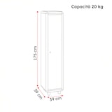 thumbnail of Easy spogliatoio professional - Mobile Spogliatoio 1 porta con chiave