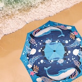 thumbnail of Aktive Guarda-sol de praia 8 varetas 200 cm mundo marinho