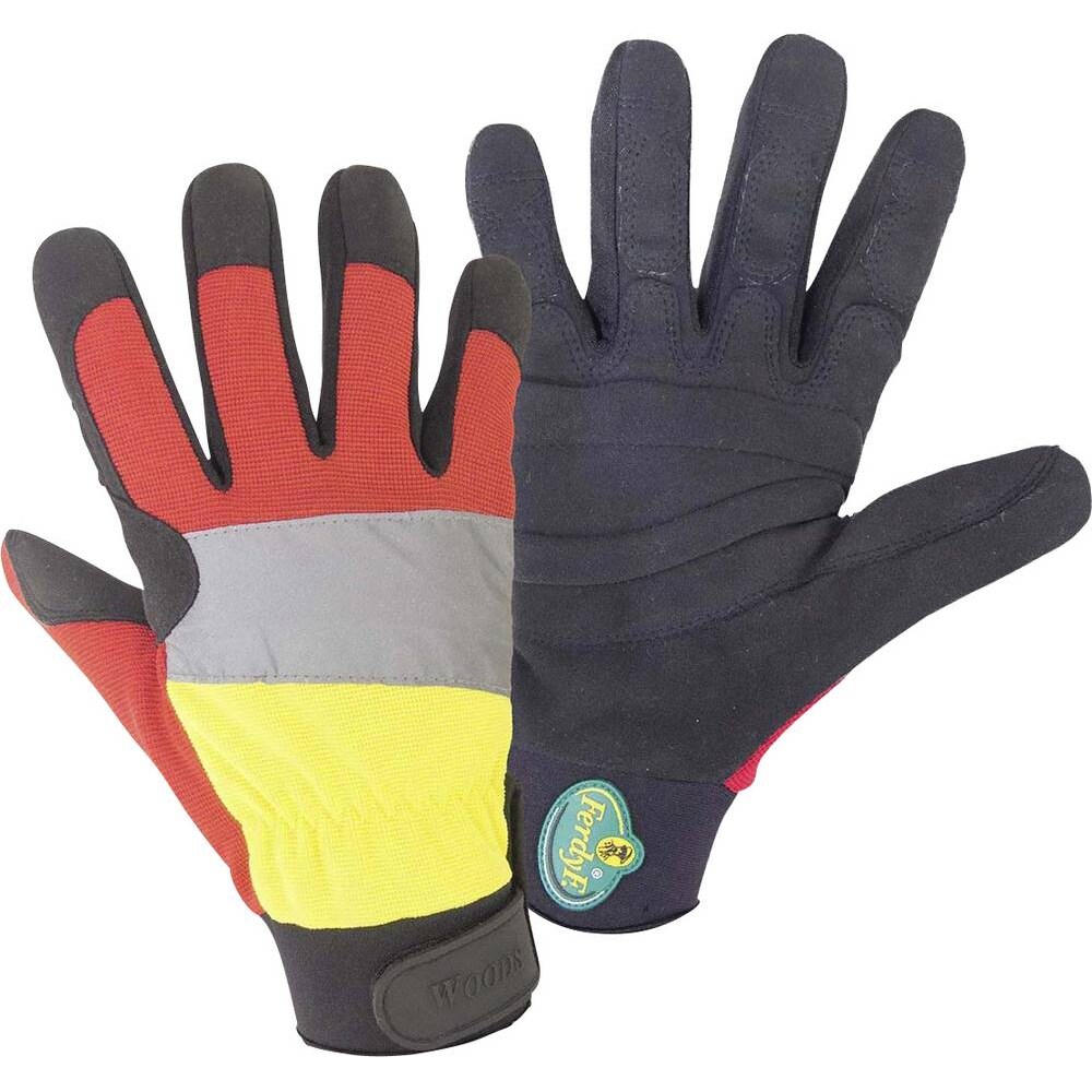 FerdyF. Mechanics 1973 Kunstleder, Elasthan Forstschutzhandschuh Größe (Handschuhe): L, 9 EN 388:201