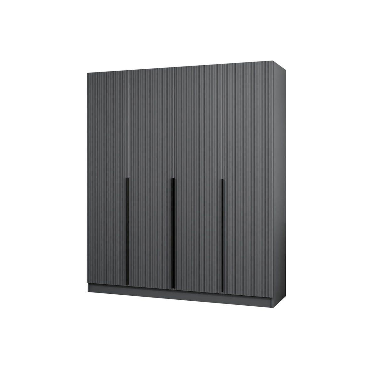 Armario Kale Plus-7774 antracita 220x198.6x40 cm