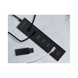 thumbnail of RaidSonic 60819 RaidSonic ICY BOX IB-HUB1700-U3 7 Port USB 3.0 Hub