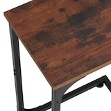 thumbnail of tectake Mesa de apoio Erie  Madeira Industrial Escura, Rústica