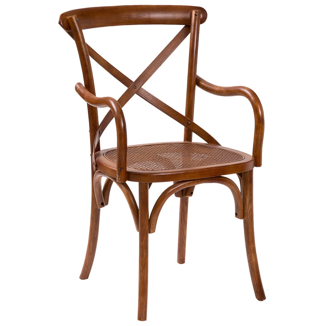 Biscottini Sedia in legno 91x47x49 cm | Sedie da ristorante | Sedia da sala da pranzo | Sedie da cucina | Sedie con braccioli | Sedia Thonet vintage