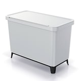 thumbnail of Keden Systema Mülleimer mit 3 Fächern à 10 l in Weiß