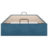 thumbnail of vidaXL Ottoman-Bett ohne Matratze Dunkelblau 90x200 cm Samt