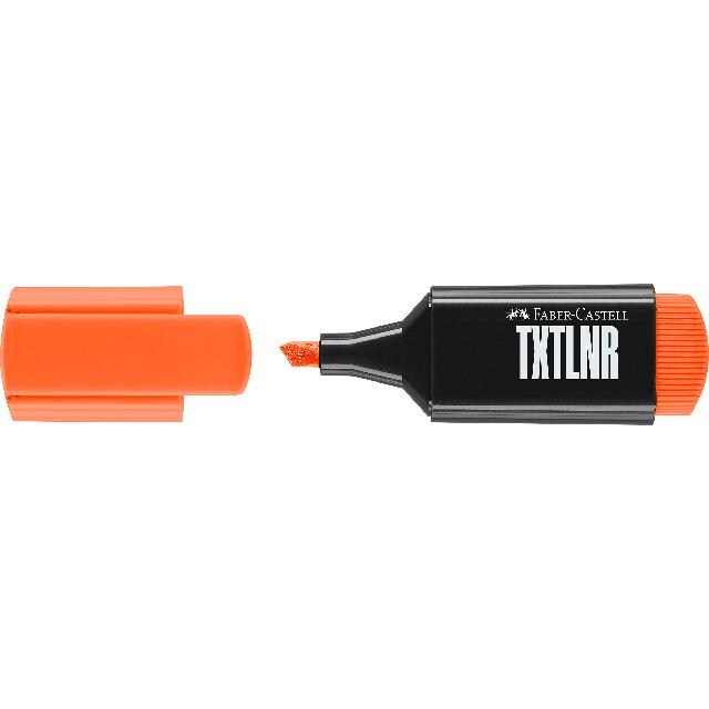Faber Castell Textmarker TXTLNR Superfluor orange