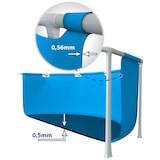 thumbnail of Piscina desmontável intex small frame 260x160x65 cm - 2.282 l
