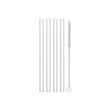 thumbnail of Nachtmann Trinkhalme 15 cm 4er Set + Reinigungsbürste - A