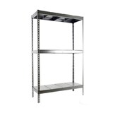 thumbnail of SimonRack Industrieregal, 1500x1500x750 mm, 400 kg am Biegepunkt, 3 Metallböden, Garagenregal, Verzinkt- Ecoforte