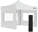 thumbnail of Carpa Plegable 3x3 m con Altura Ajustable Cenador de Jardín con 4 Paredes Extraíbles 4 Ventanas y Bolsa de Transporte para Exterior Terraza Camping