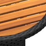 thumbnail of vidaXL 3-tlg. Garten-Bistro-Set Poly Rattan Schwarz