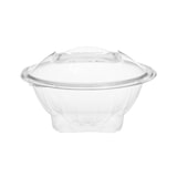 thumbnail of MONOUSO - Tigela Redonda Bisagra APET Transparente 1000ml Ø186mm (20 Uds)