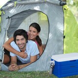 thumbnail of Relaxdays Kühlbox 10 l, Kühlkiste für unterwegs, Tragegurt & Griff, ohne Strom, Isolierbox HBT 22,5 x 37,5 x 23 cm, blau