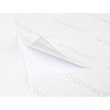 thumbnail of Q-Connect® KF10657 Inkjet+Laser+Kopier-Etiketten - 105,0x48,0 mm, weiß, 1200 Stück/100