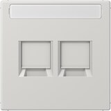 thumbnail of Jung Abdeckung 2-fach LS 1969-2 NA WE LG LS1969-2NAWELG