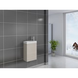 thumbnail of SAM® Gäste-WC Waschbecken 40 x 22 cm sonomaeiche Vega