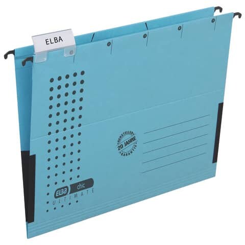Hängetasche chic ULTIMATE, A4, 240g/m², blau