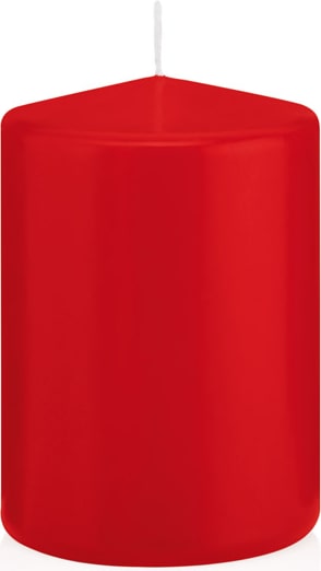 Stumpenkerzen Rot 100 x Ø 68 mm, 12 Stück