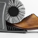 thumbnail of H.Koenig Cireur de Chaussures Électrique, 3 en 1, Cireuse, Distributeur de Cire, 120 W, Noir U600, Gris Anthracite