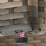 thumbnail of tectake Salottino in rattan Bari - naturale - 404305