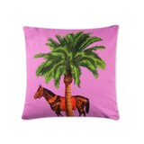 thumbnail of Excelsa coussin Le Cirque du Marrakech coton 45x45 cm rose